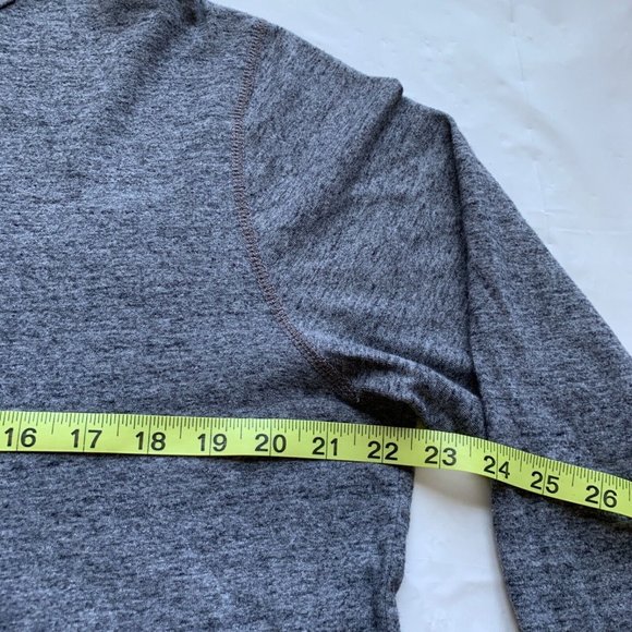 J. Crew T Shirt Mens Large Gray Long Sleeve Crew Neck Classic‎ Cotton Casual - Picture 9 of 11